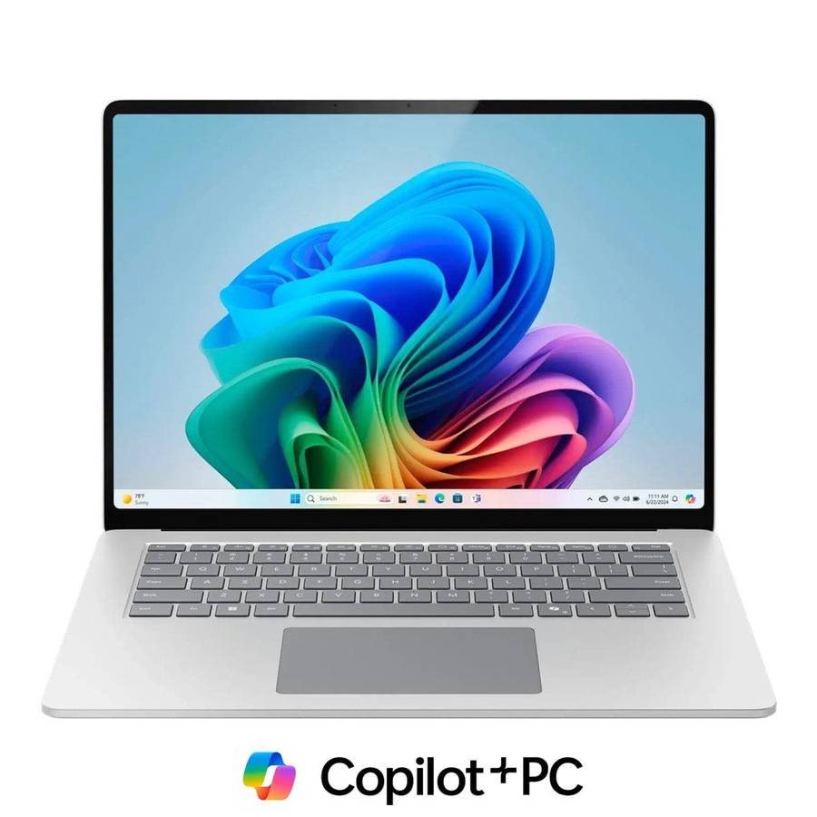 Microsoft Surface 7 15-inch PixelSense AI Laptop - Snapdragon X Elite 256GB SSD 16GB RAM Win 11 P...