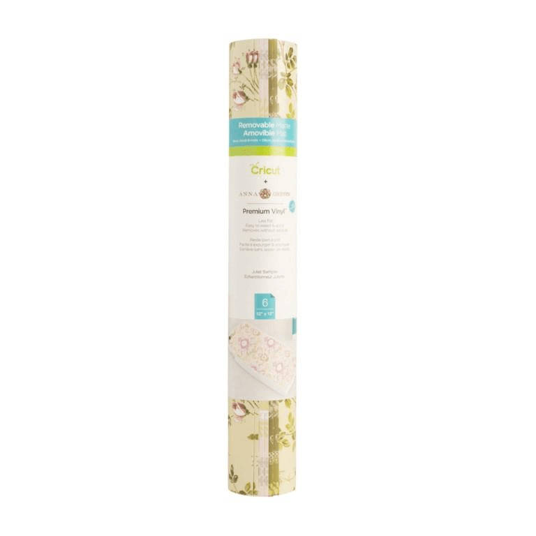 Cricut Premium Vinyl Patterned Removable Sampler 30x43cm 3-sheet Anna Griffin Juliet 2004627
