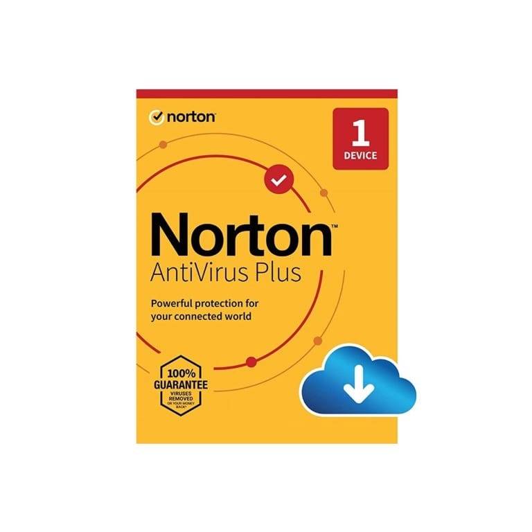 Norton AntiVirus Plus for 1x PC Mac Smartphone or Tablet - Single-user 1-year Subscription Downlo...