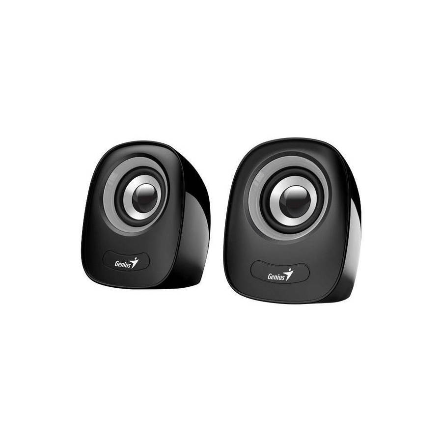 Genius SP-Q160 6-Watt PC Speakers Black Grey 31730027400