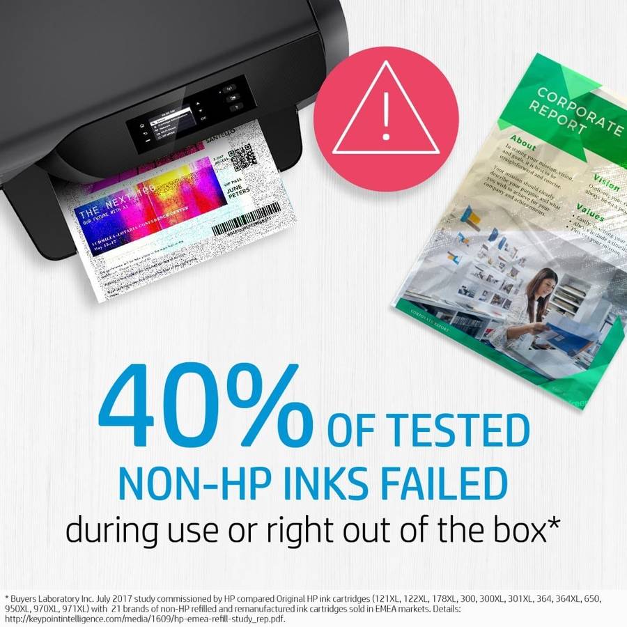HP 963XL Black High Yield Printer Ink Cartridge Original 3JA30AE Single-pack