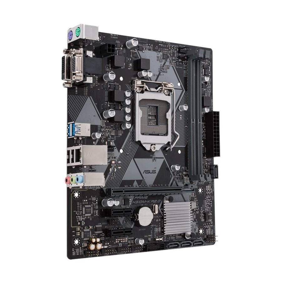 Asus PRIME H310M-K R2.0 Intel LGA 1151 (Socket H4) Micro ATX Motherboard 90MB0Z30-M0EAY0