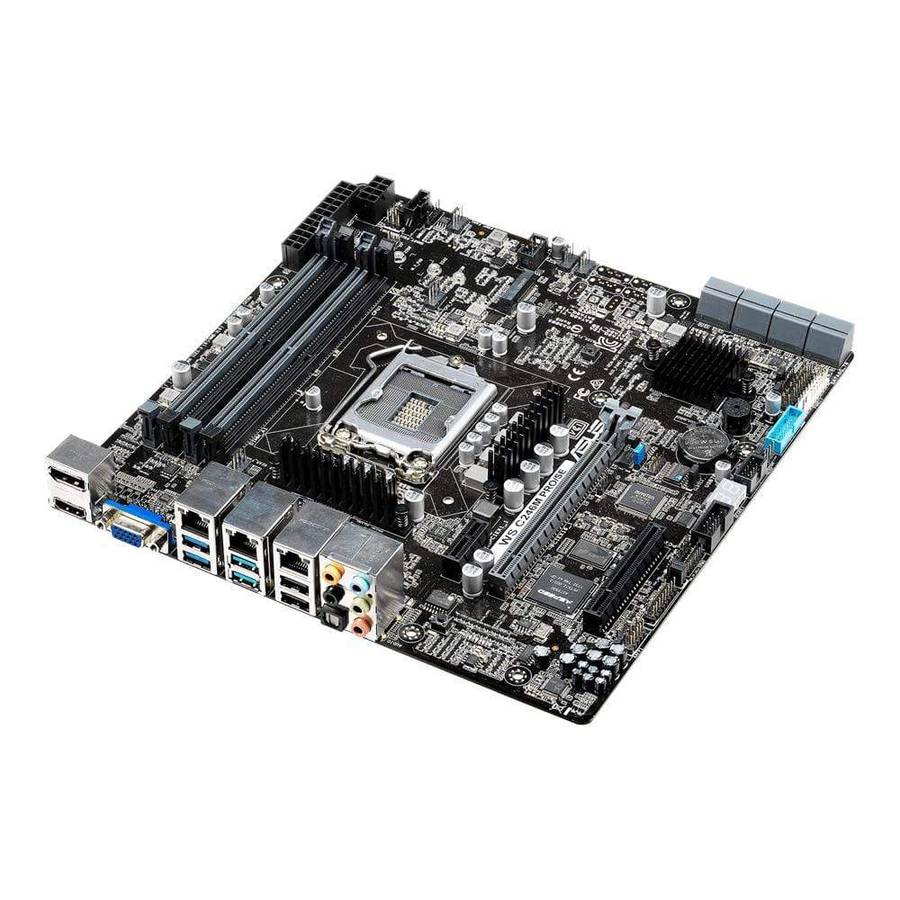 ASUS WS C246M PRO/SE Intel C246 LGA 1151 Socket H4 Motherboard 90SW00F0-M0EAY0