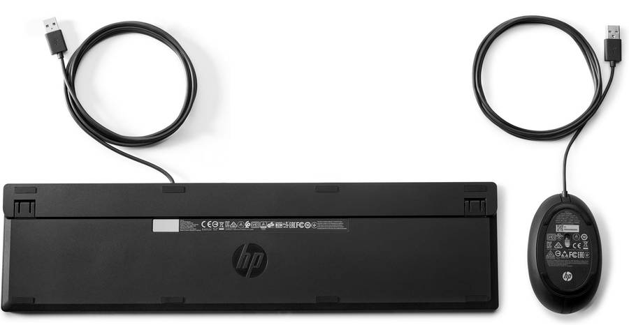 HP 320MK Wired USB Desktop Keyboard and Mouse Combo 9SR36AA
