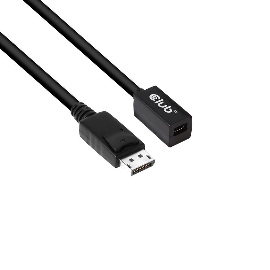 Club 3D Mini DisplayPort 1.4 to DisplayPort Extension Cable CAC-1120