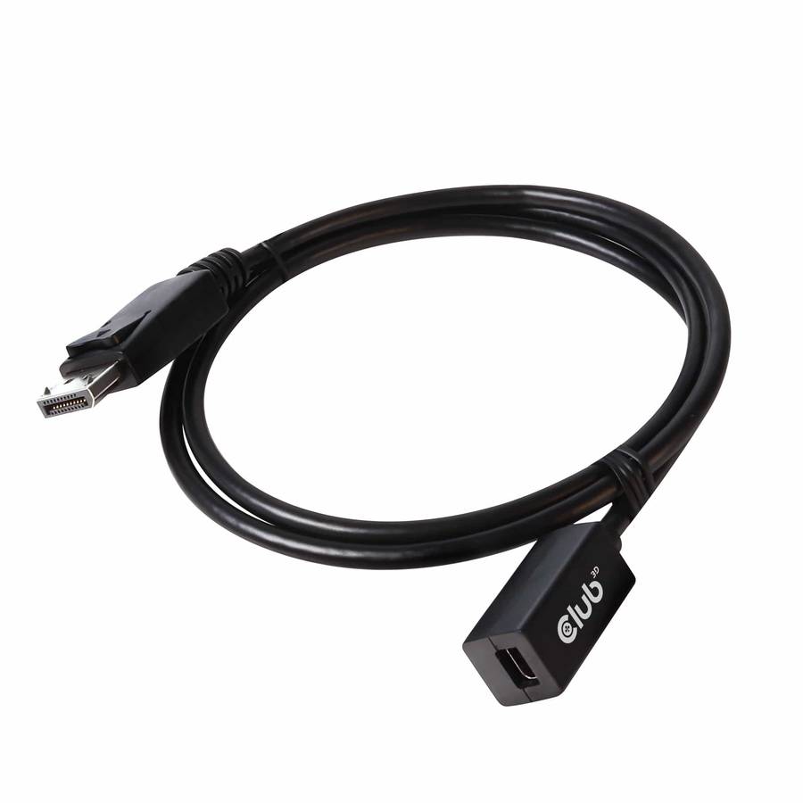 Club 3D Mini DisplayPort 1.4 to DisplayPort Extension Cable CAC-1120