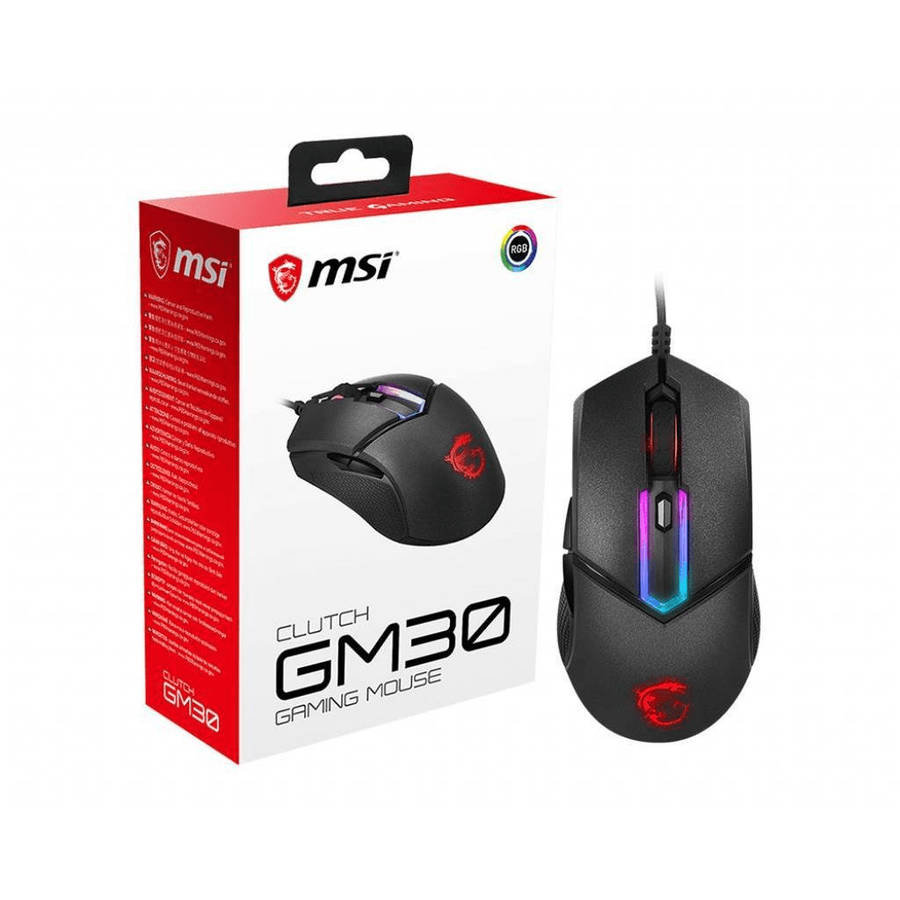 MSI CLUTCH GM30 RGB Optical Wired Gaming Mouse