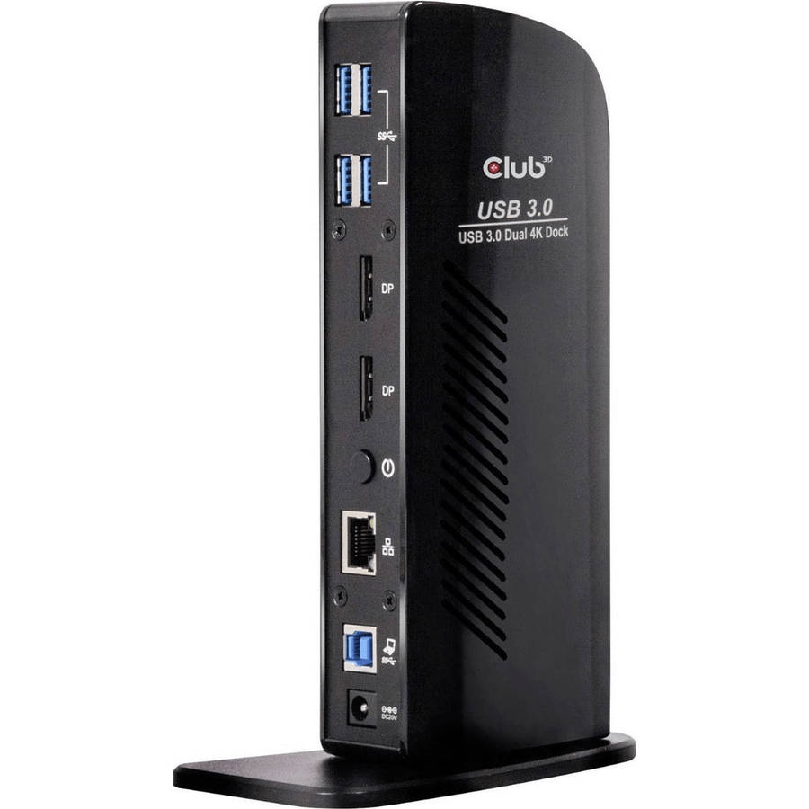 Club 3D USB3.0 Dual Display 4K60Hz Docking Station CSV-1460
