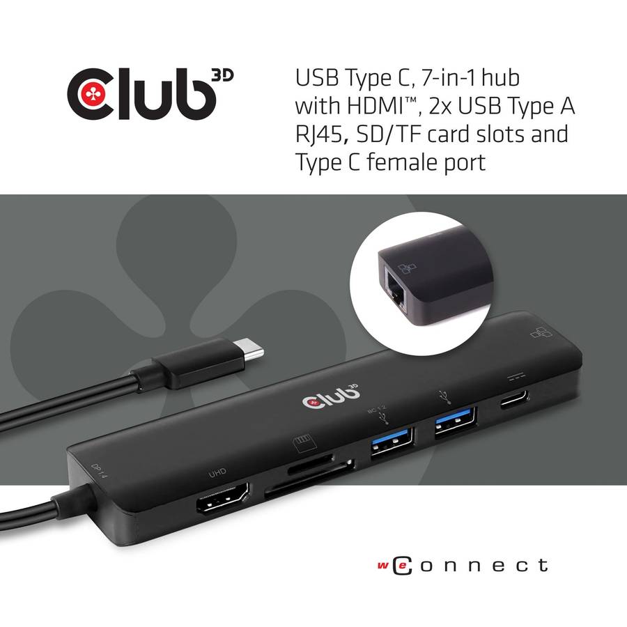 Club 3D Port Replicator Docking Station CSV-1592