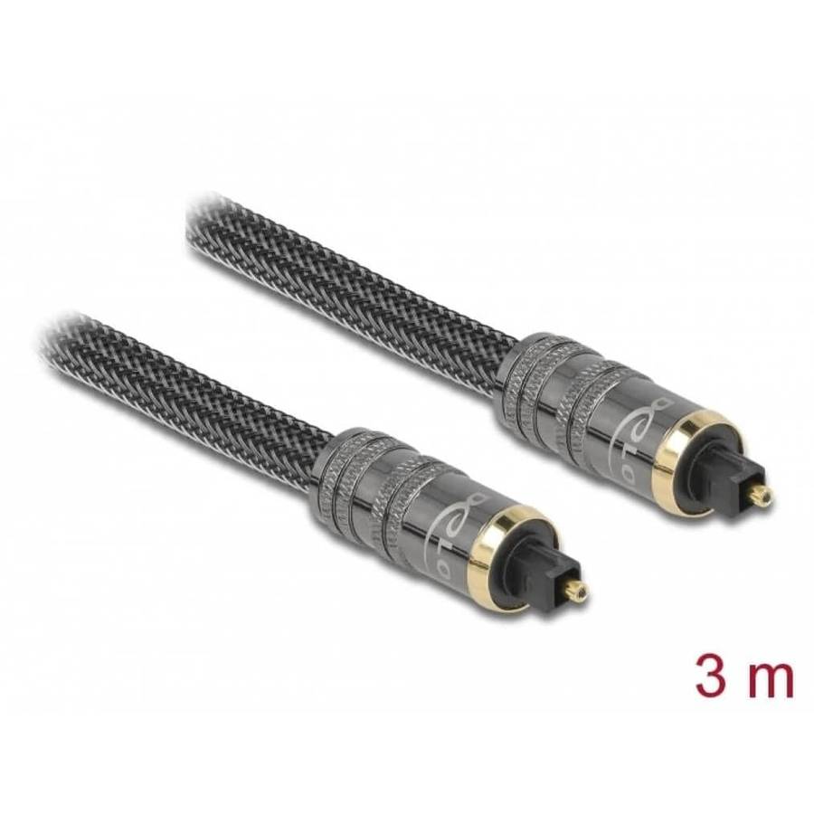 Delock 3m HQ Male to Male Toslink Cable DELOCK-86985