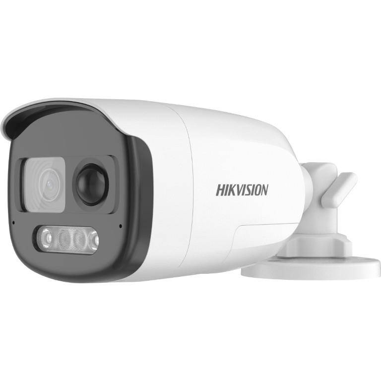 Hikvision 2MP 2.8mm ColorVu PIR Siren Audio Fixed Bullet Camera DS-2CE12DF3T-PIRXOS2.8MM