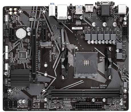 GIGABYTE A520M S2H AMD Socket AM4 Micro ATX Motherboard GA-A520M-S2H