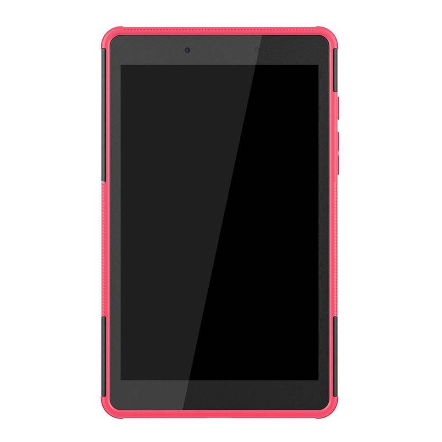 Tuff-Luv Armour Case Rugged and Stand for Samsung Tab A 8.0 T290/T295 - Pink M1155