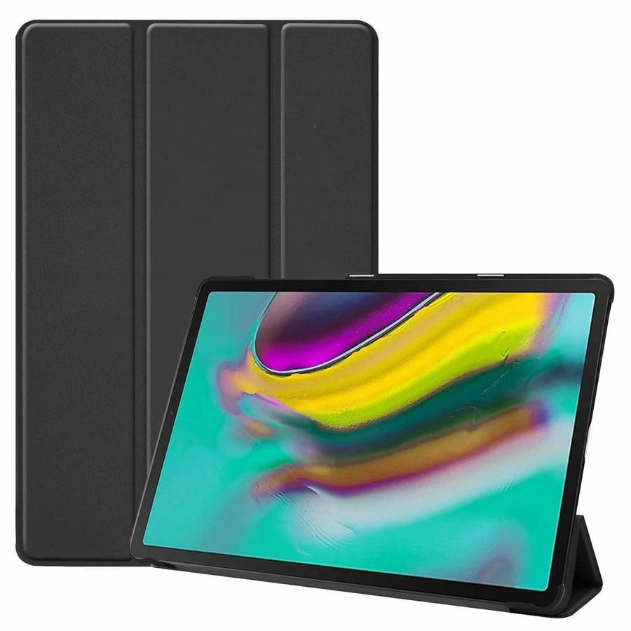Tuff-Luv Smart Case and Stand for Samsung S5E T720/T725 - Black M885