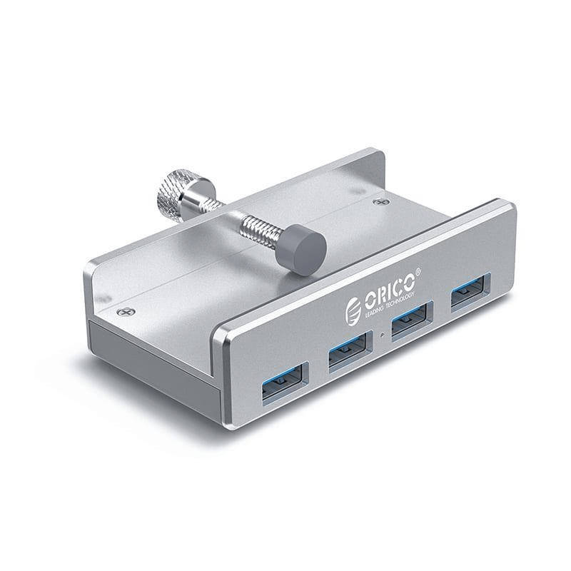 Orico 4-port USB 3.0 Interface Hub Clip-Type Aluminium MH4PU-SV