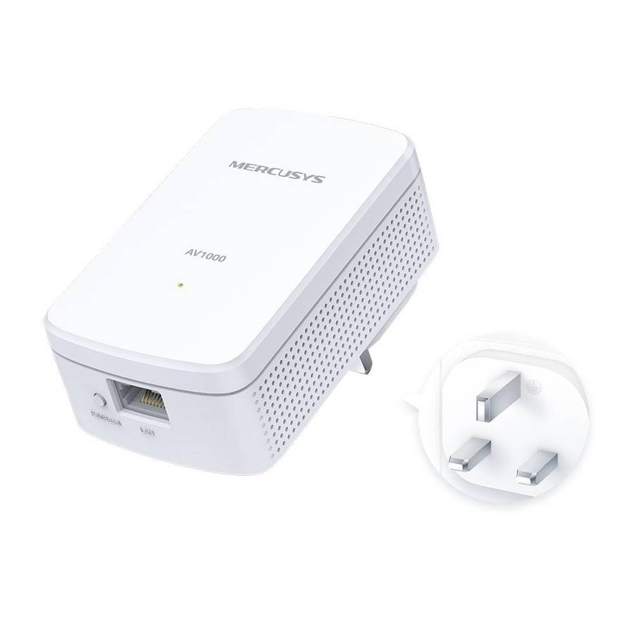 Mercusys MP500 Kit AV1000 Gigabit Powerline Starter