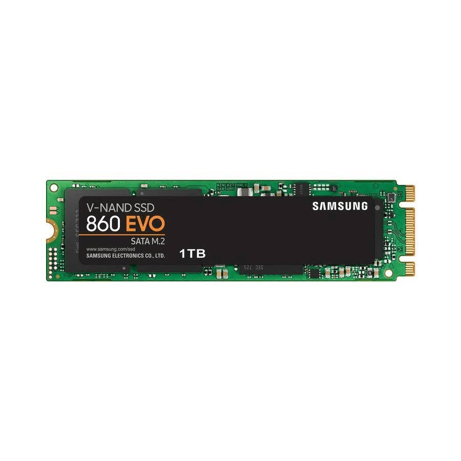 Samsung 860 EVO M.2 1TB Serial ATA III V-NAND MLC Internal SSD MZ-N6E1T0BW
