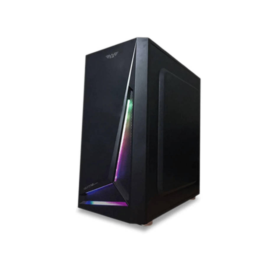 Armaggeddon Nimitz N5 Aurora Micro-ATX Gaming Case (No Fans) Black NIMITZN5