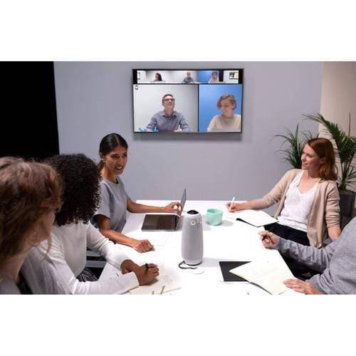 Owl Labs Meeting Pro 360 Degree 1080P Smart Video Conference Camera White
