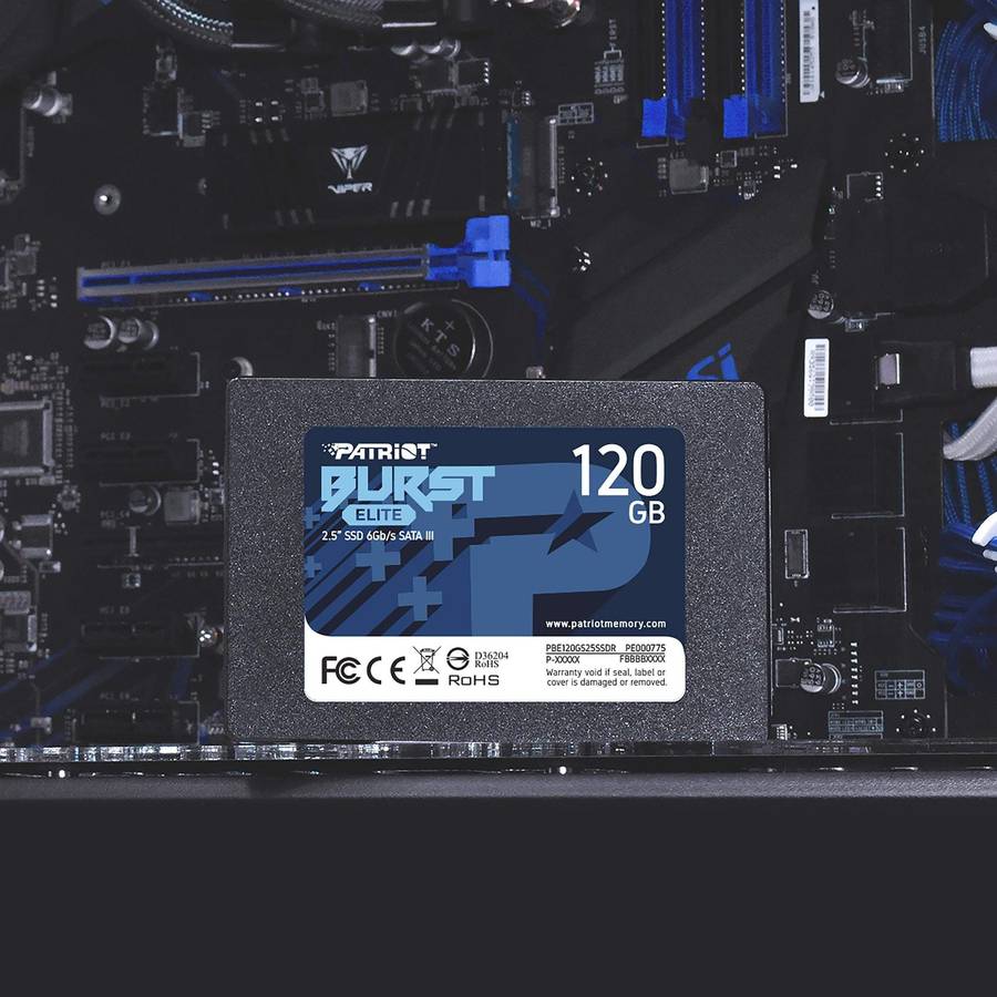 Patriot Burst Elite 2.5-inch 120GB Serial ATA III Internal SSD PBE120GS25SSDR