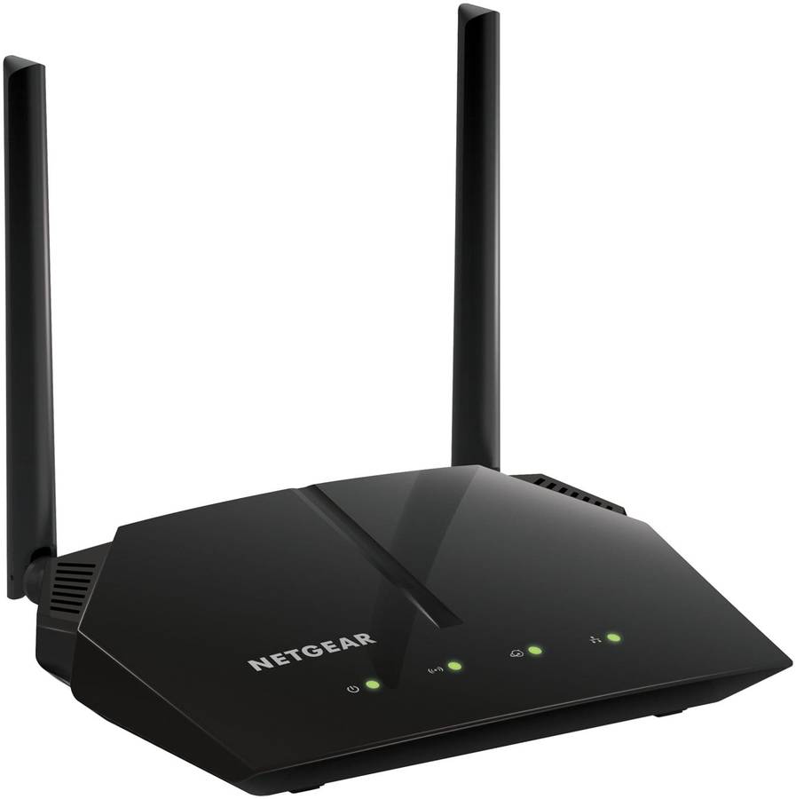 Netgear R6120 Wi-Fi 5 Wireless Router - Dual-band 2.4GHz and 5GHz Fast Ethernet Black R6120-100PES