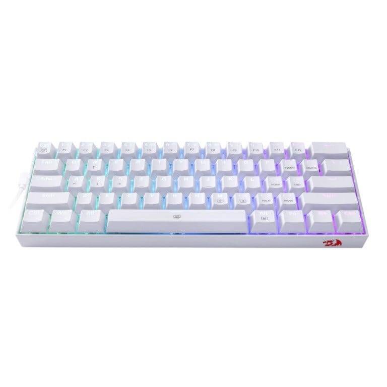 Redragon K630 Dragonborn RGB 67-Key Design Wired Mechanical Gaming Keyboard White Edition RD-K630...
