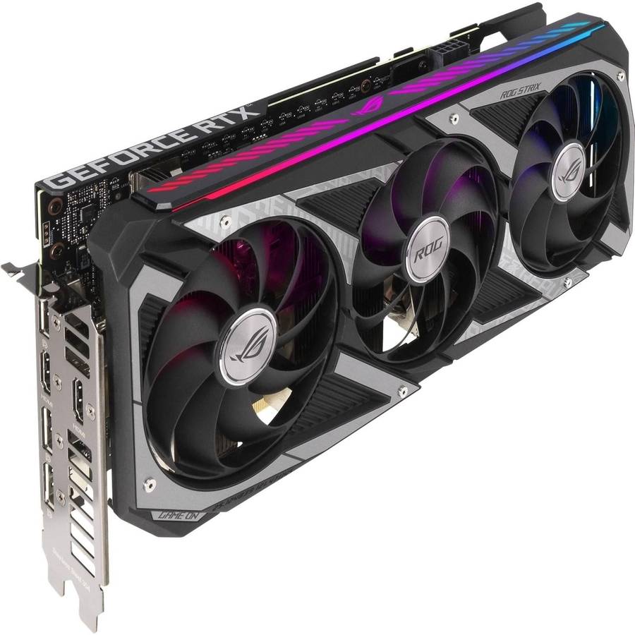 ASUS ROG Strix V2 OC Edition Nvidia GeForce RTX 3060 12GB DDR6 Graphics Card ROG-STRIX-RTX3060-O12G-