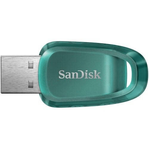 SanDisk Ultra Eco 256 GB USB Type-A 3.2 Green USB Flash Drive SDCZ96-256G-G46