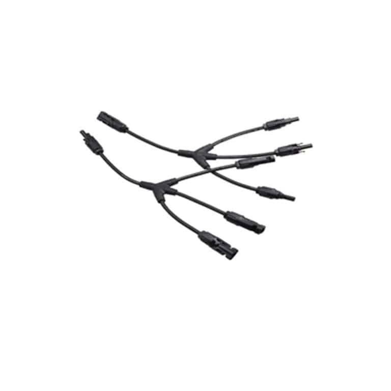 Solarix MC4 Y-connector 3-way to 1-way Solar Panel Combiner Cable Set SOLPAMY031