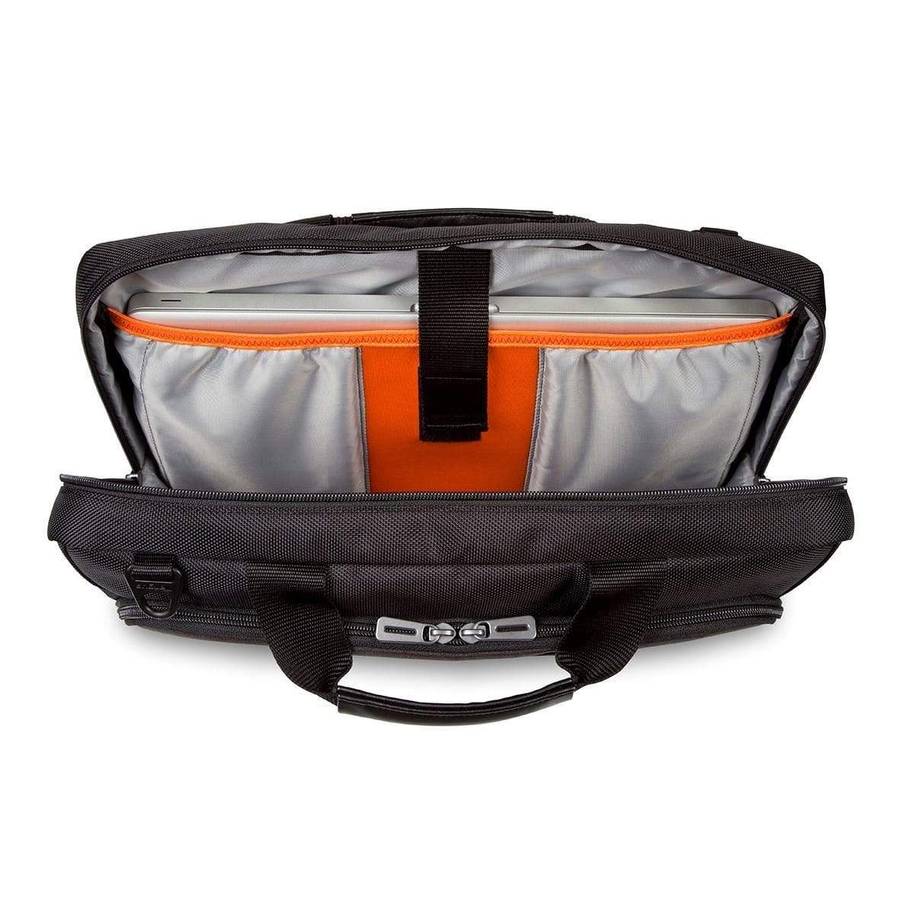 Targus CitySmart Notebook Case 15.6-inch Briefcase Black and Grey