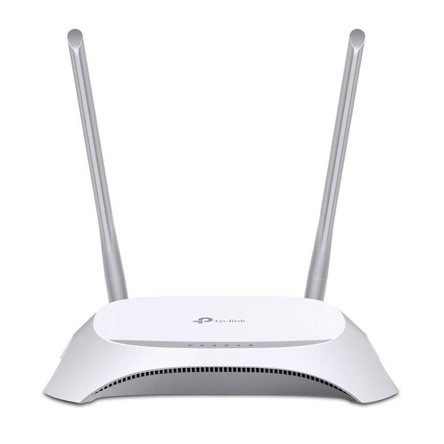 TP-Link TL-MR3420 Wi-Fi 4 Wireless Router Fast Ethernet Black and White