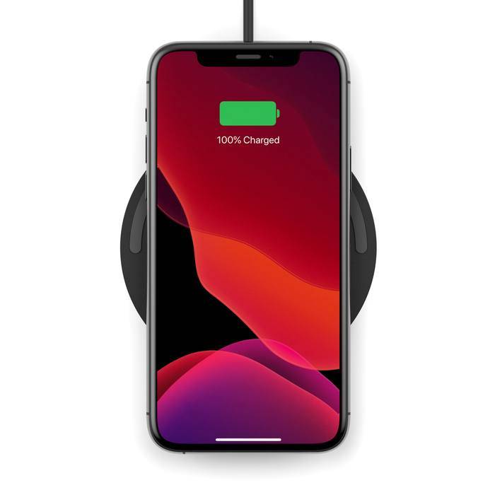 Belkin BoostCharge 10W Wireless Charging Pad with Cable Black WIA001BTBK