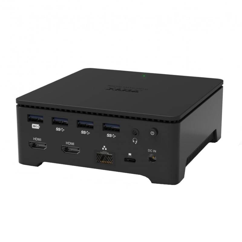Port Connect Type-C and USB Dual Video Docking Station