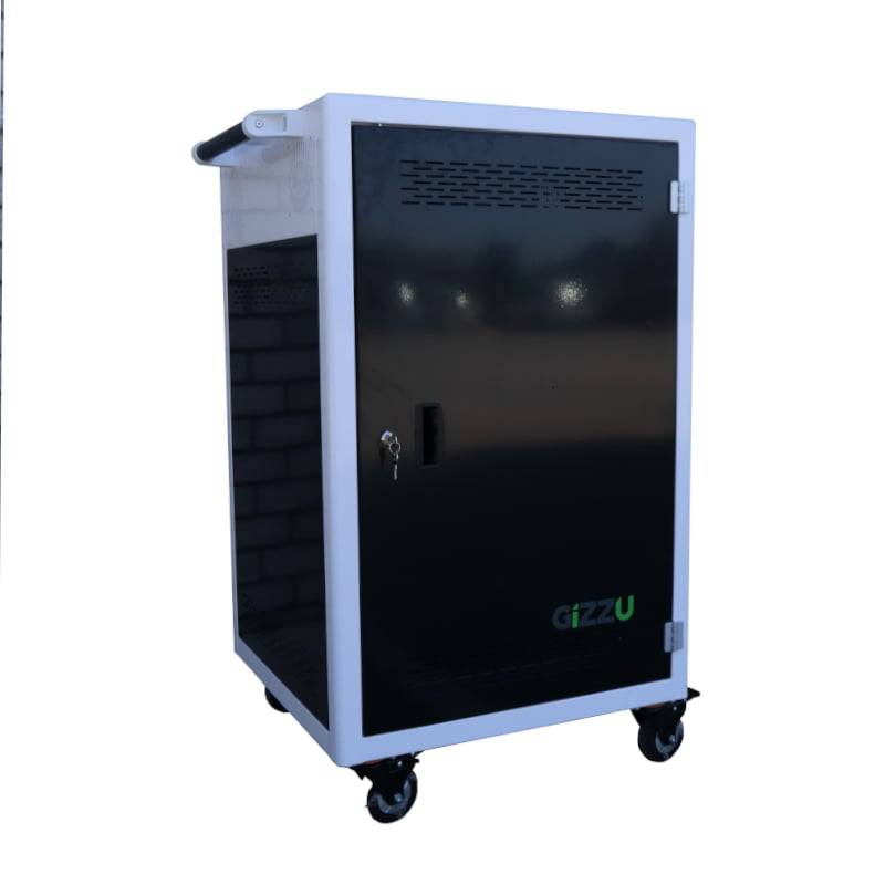 Gizzu 36 Bay Storage Charging Trolley