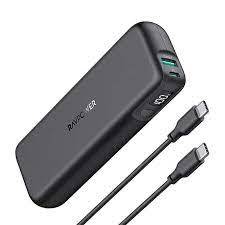 RAVPOWER 15000MAH QC 3.0 12W-TYPE-C 18W-Digital Display Power Bank  Black