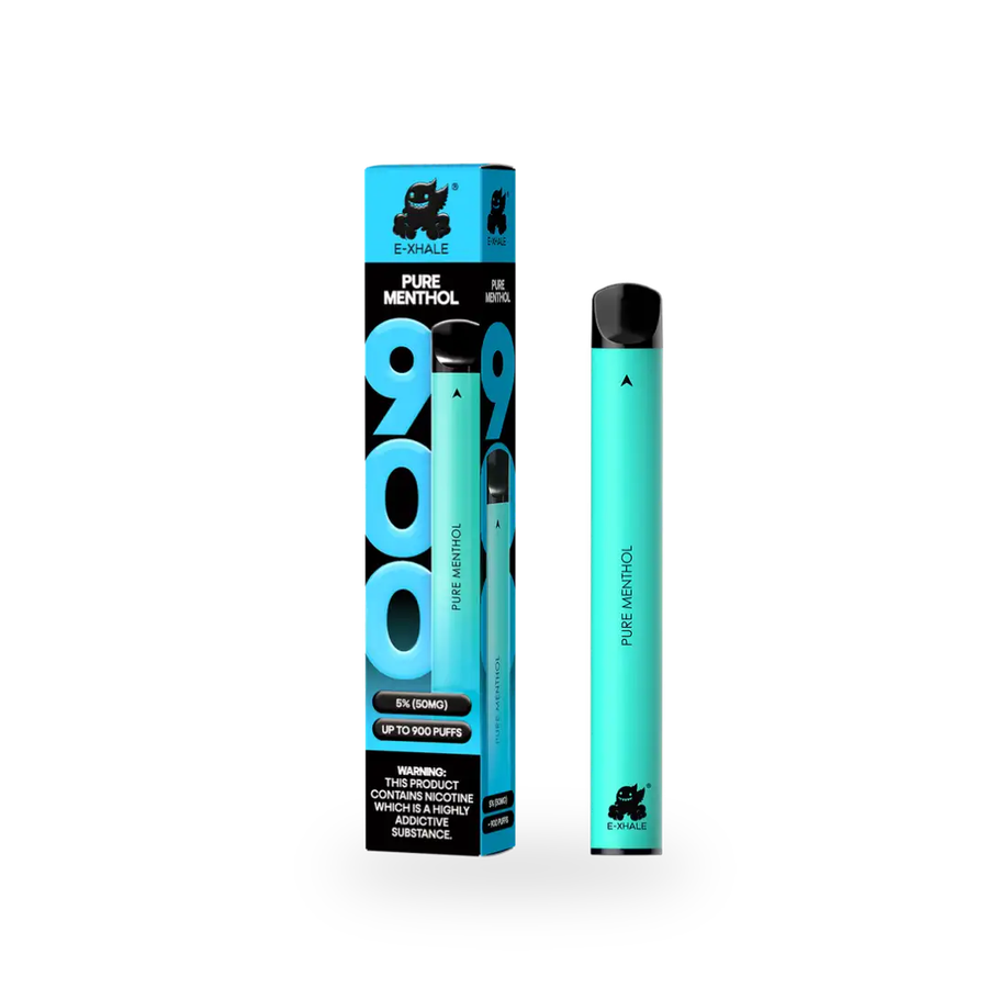 900 Pure Menthol 5% - Single-Use Disposable