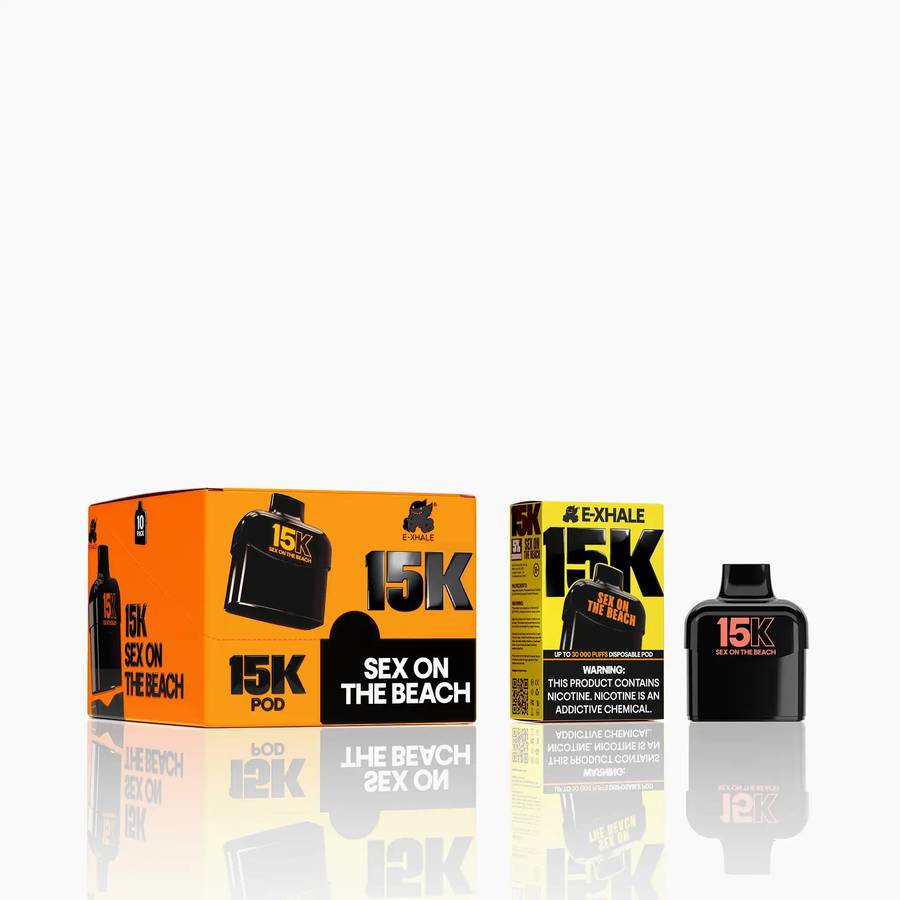 15K Sex on the Beach 5%/50mg - Disposable Pod: 10 Pack