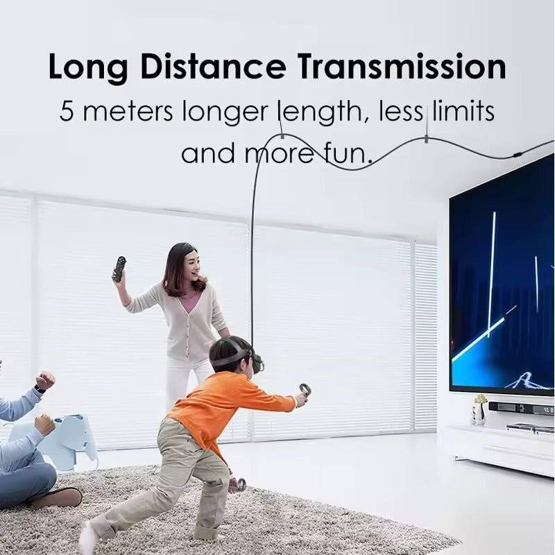 5M USB 3.2 Type-C Link Cable  Charging & Data for Oculus Quest 2 VR