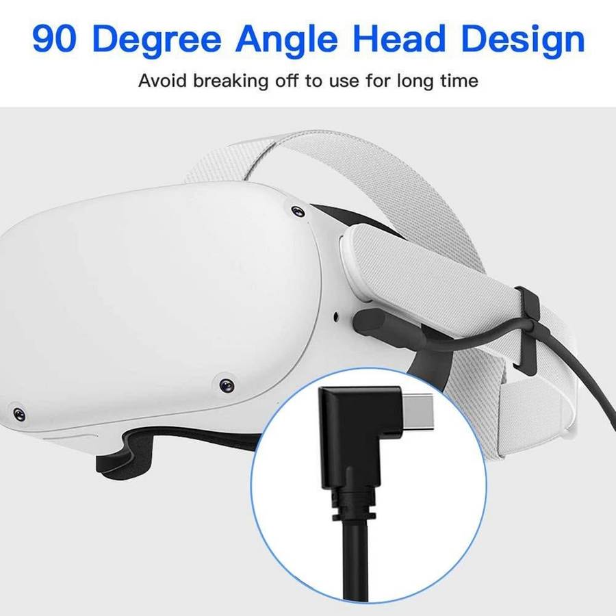 5M USB 3.2 Type-C Link Cable  Charging & Data for Oculus Quest 2 VR