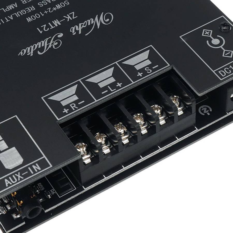ZK-MT21 50W x 2+100W 2.1 Channel Bluetooth Digital Amplifier Module