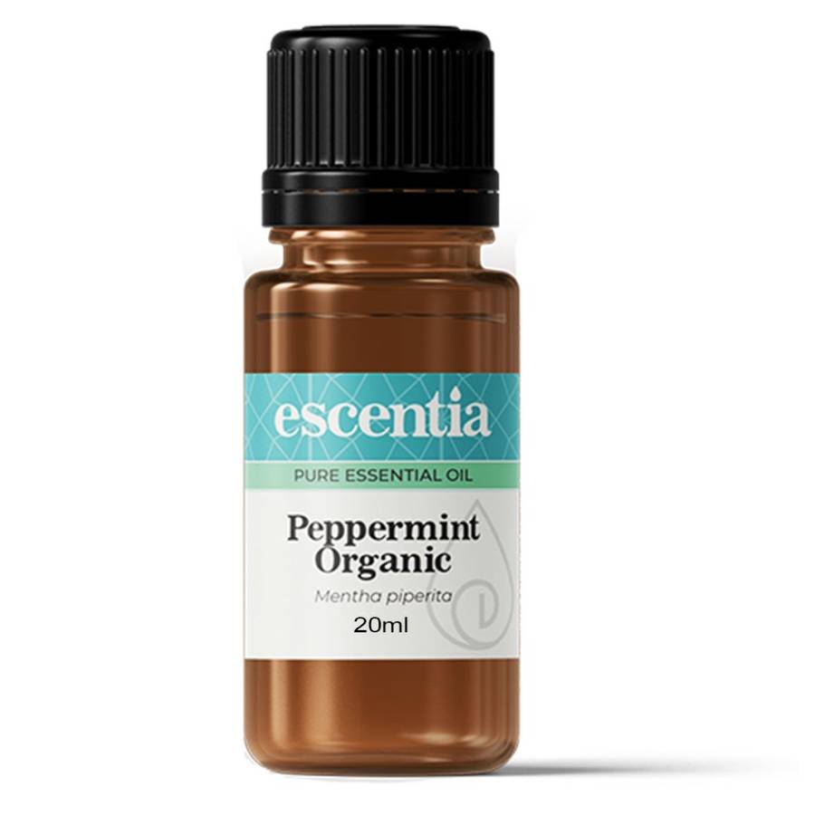Escentia Peppermint Organic Essential Oil - Refresh & Revitalize