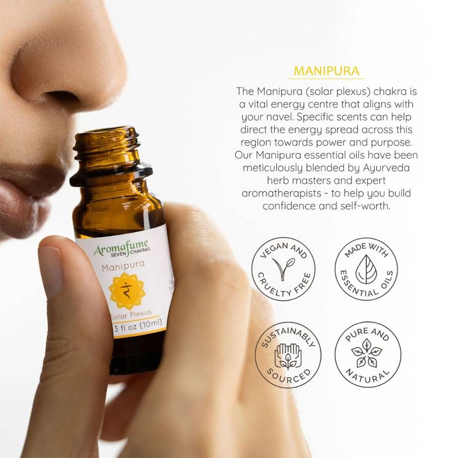 7 Chakra Manipura Essential Oil Diffuser Blend 10ml