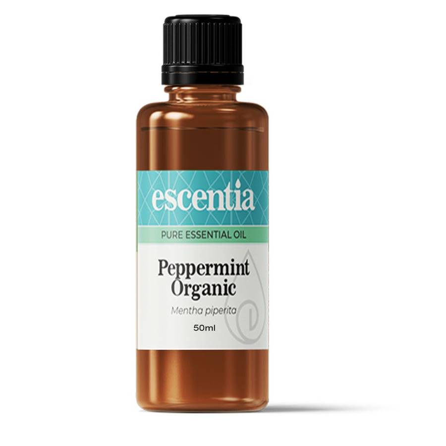 Escentia Peppermint Organic Essential Oil - Refresh & Revitalize