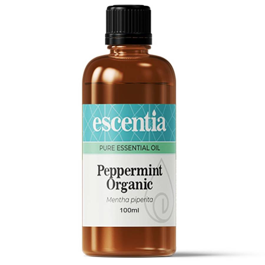 Escentia Peppermint Organic Essential Oil - Refresh & Revitalize