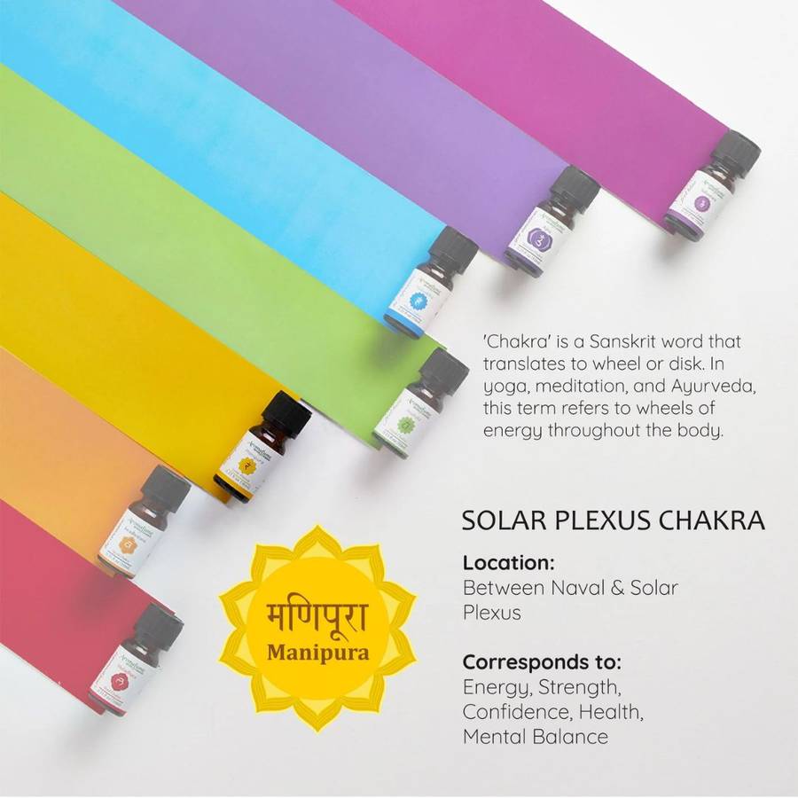 7 Chakra Manipura Essential Oil Diffuser Blend 10ml