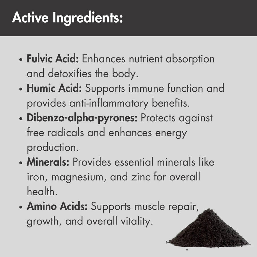 Shilajit Premium Extract Powder  Pure, MineralRich & Available in Bulk