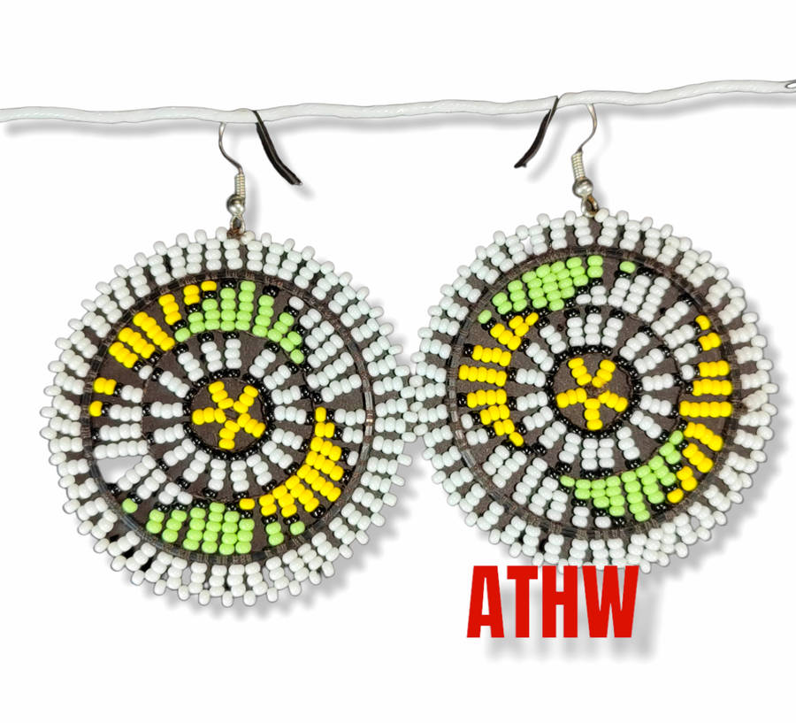African traditional earrings N0:3