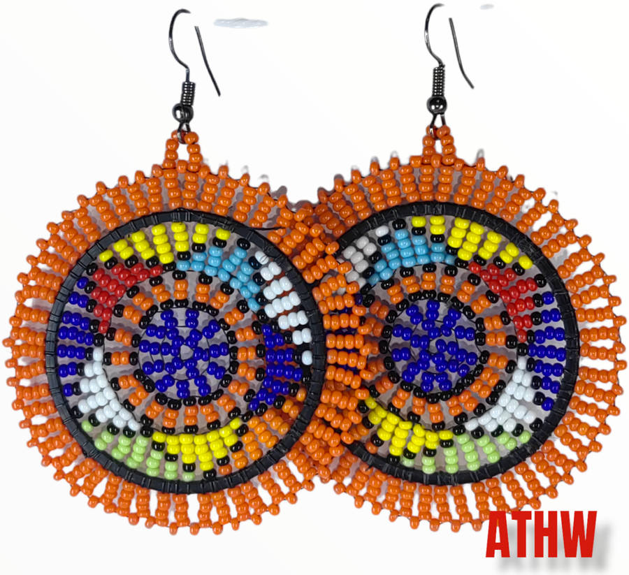 African traditional earrings N0:3