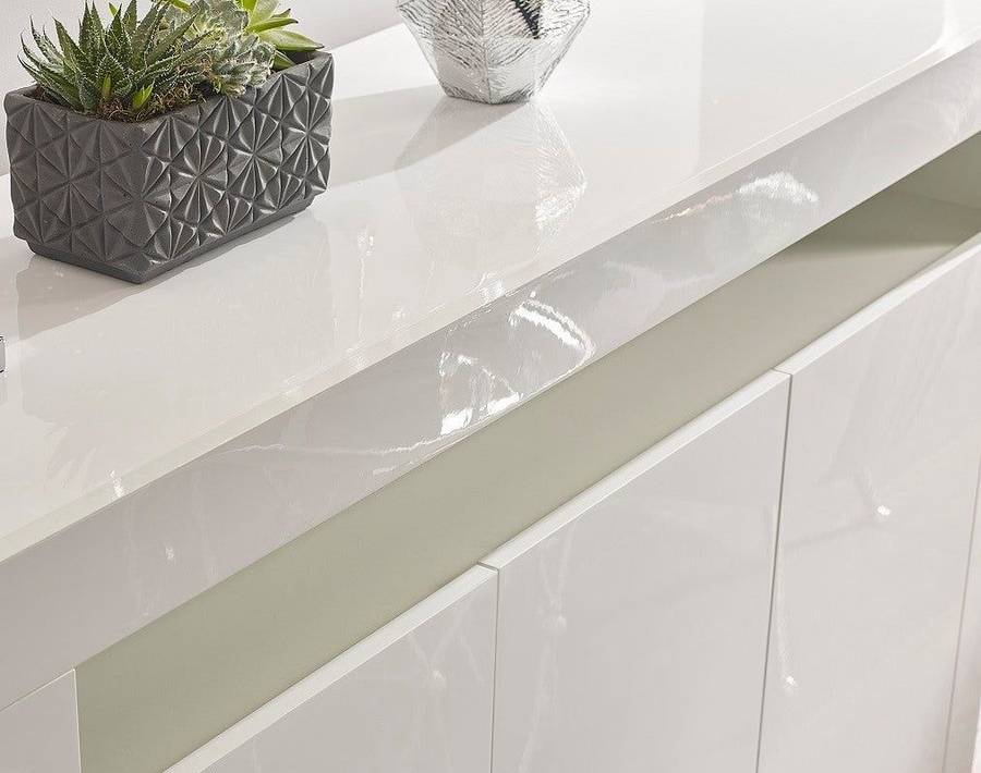 Alejandro LED 3 Door Sideboard