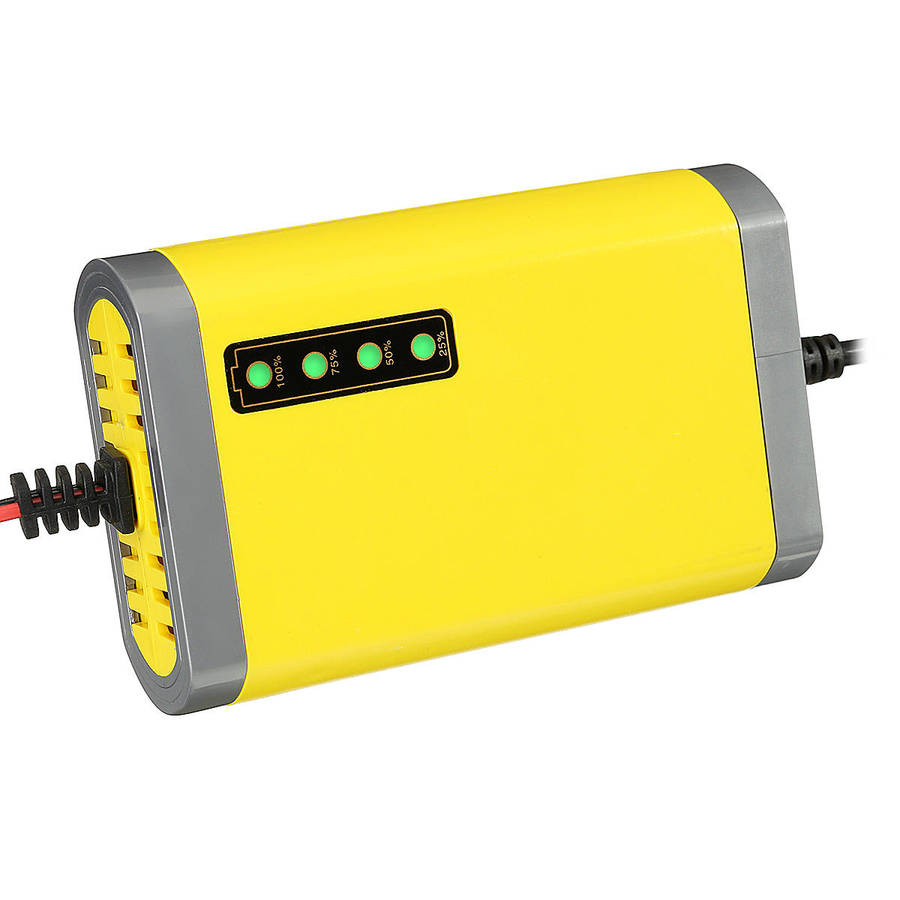 Smart Automatic 12V 2A Battery Charger Maintainer Trickle For Car Motorcycle